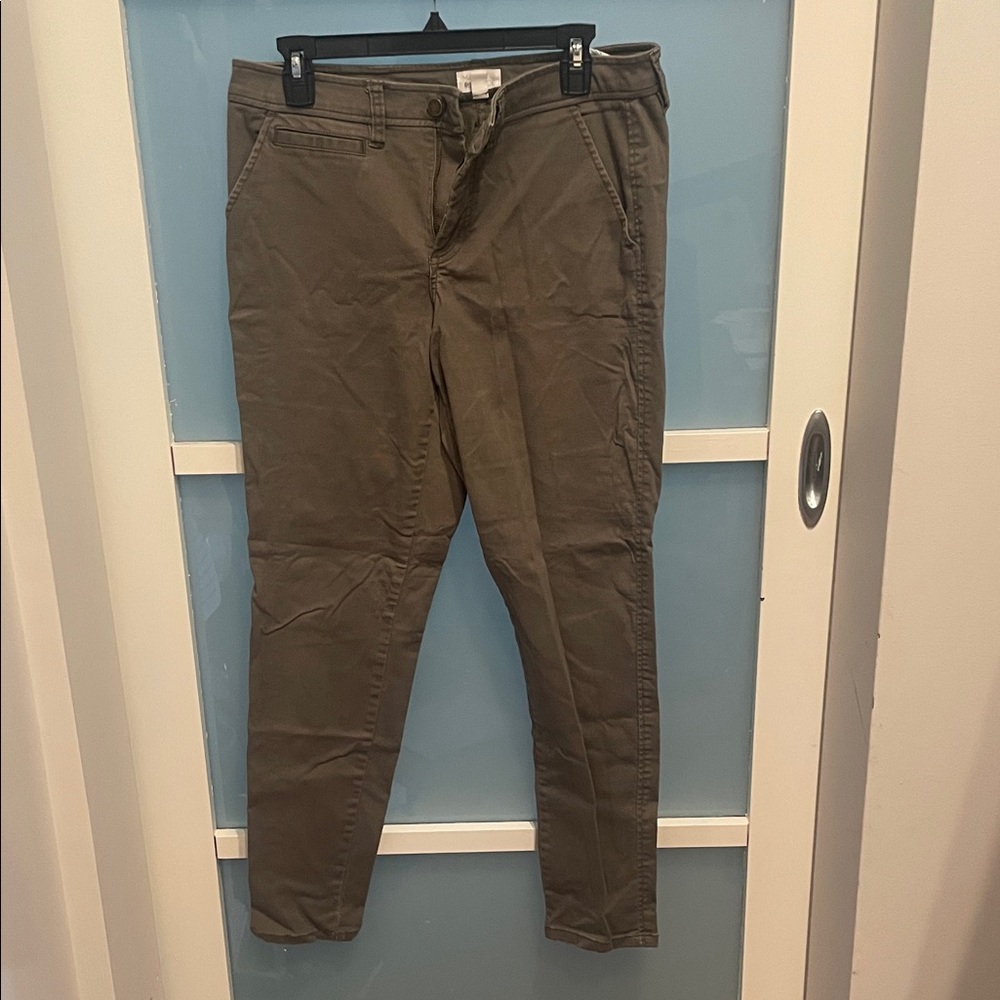 Stitch Fix Market & Spruce women’s Khaki  Grey pants, 12, GUC